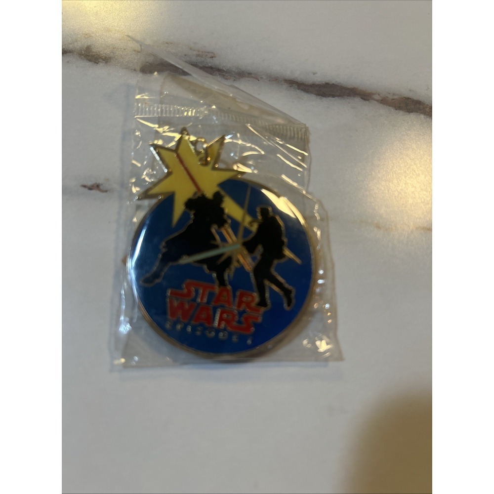 Star Wars Episode 1  1999 Lucas Film Applause Jedi Fight Keychain‎ vintage New